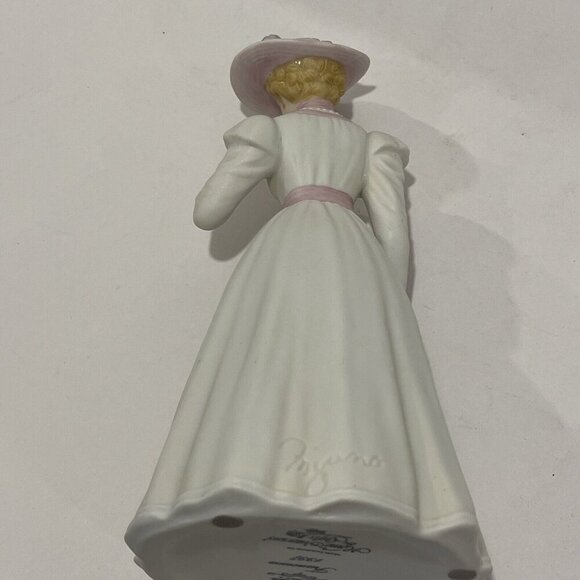 Masterpiece Porcelain HOMCO Figurine Francesca 1997 Home Interiors SIGNED ! - Picture 12 of 16